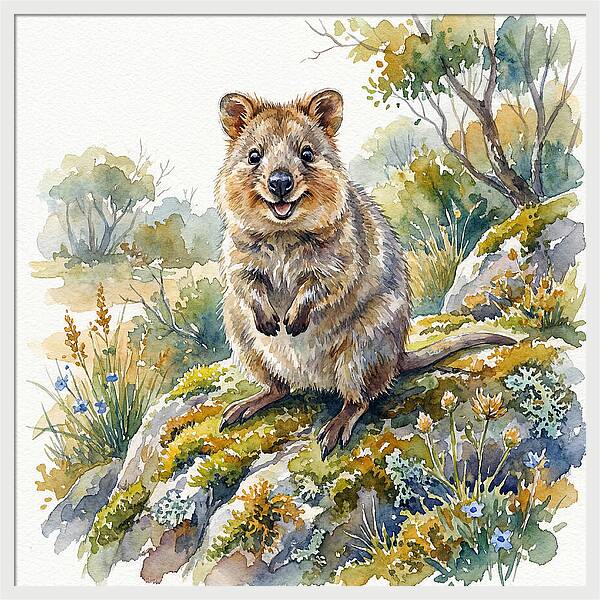 Quokka In A Natural Setting