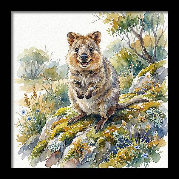 Quokka In A Natural Setting