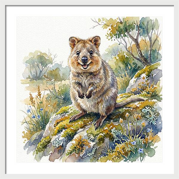 Quokka In A Natural Setting