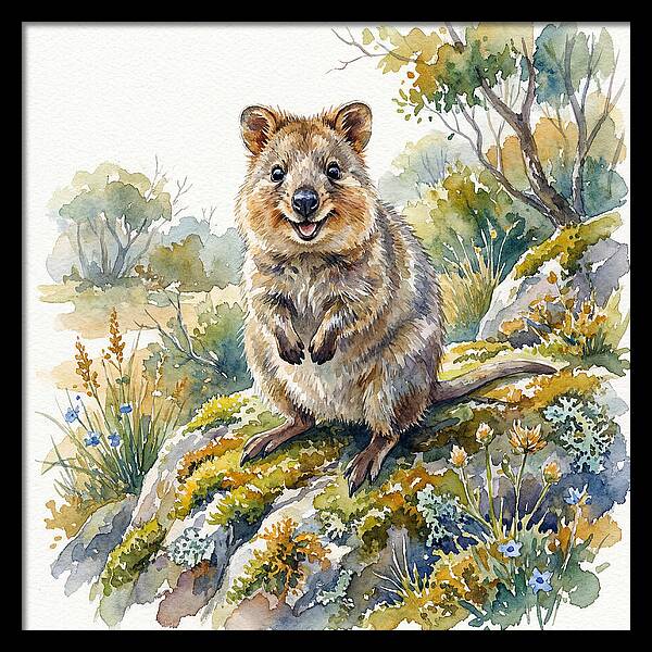 Quokka In A Natural Setting