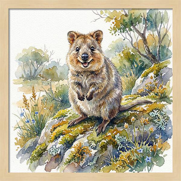 Quokka In A Natural Setting
