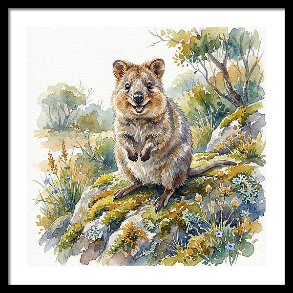 Quokka In A Natural Setting