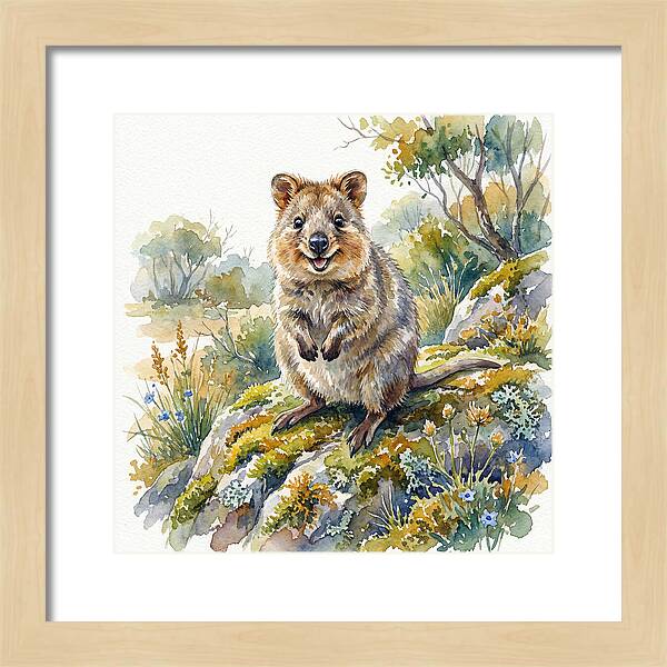 Quokka In A Natural Setting