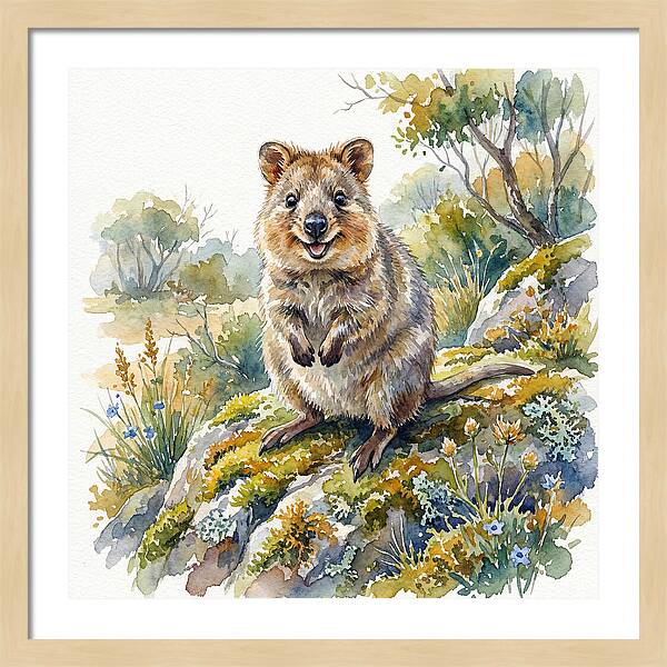 Quokka In A Natural Setting