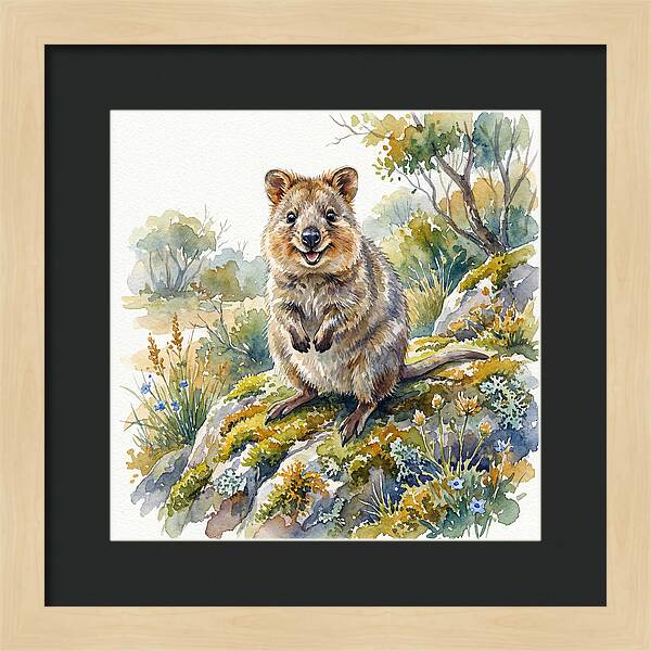 Quokka In A Natural Setting