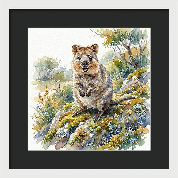Quokka In A Natural Setting