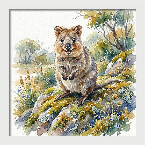 Quokka In A Natural Setting