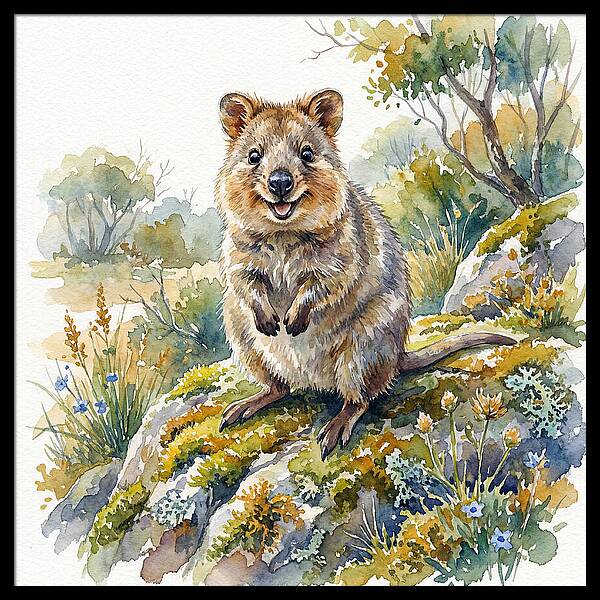 Quokka In A Natural Setting