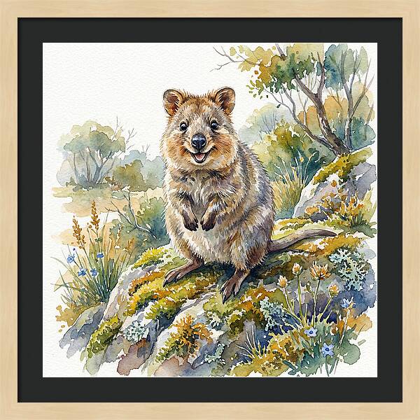 Quokka In A Natural Setting