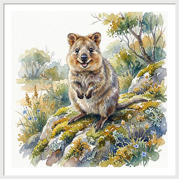 Quokka In A Natural Setting