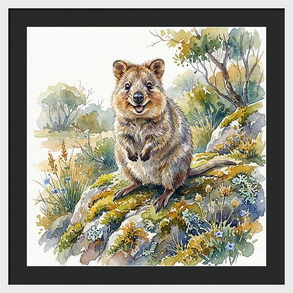 Quokka In A Natural Setting