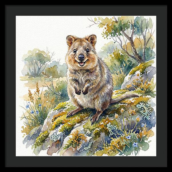 Quokka In A Natural Setting