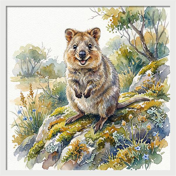 Quokka In A Natural Setting