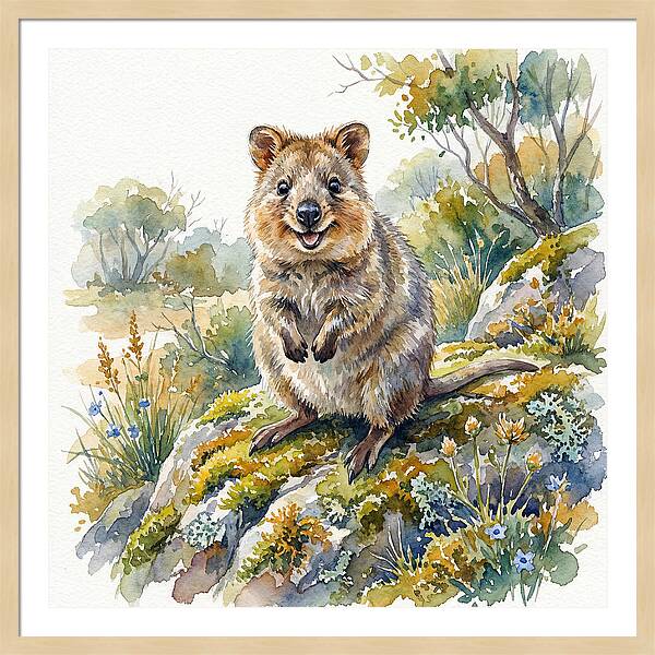 Quokka In A Natural Setting