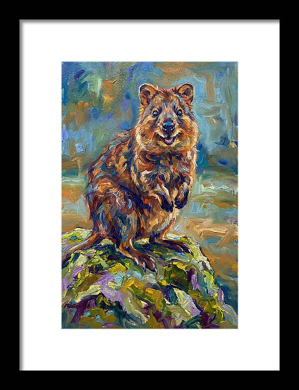Quokka In Expressionist Style