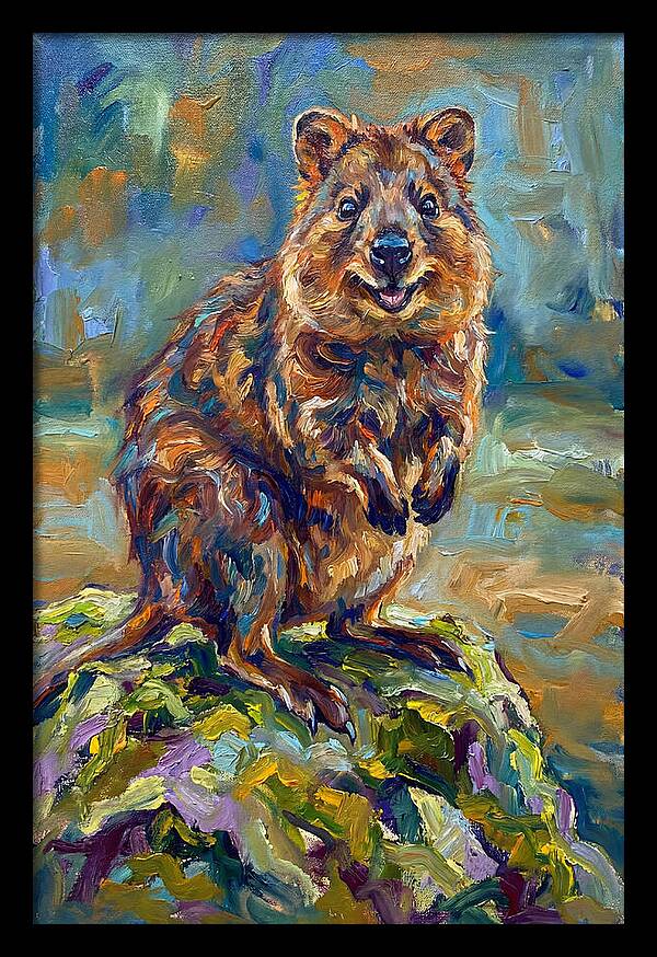 Quokka In Expressionist Style