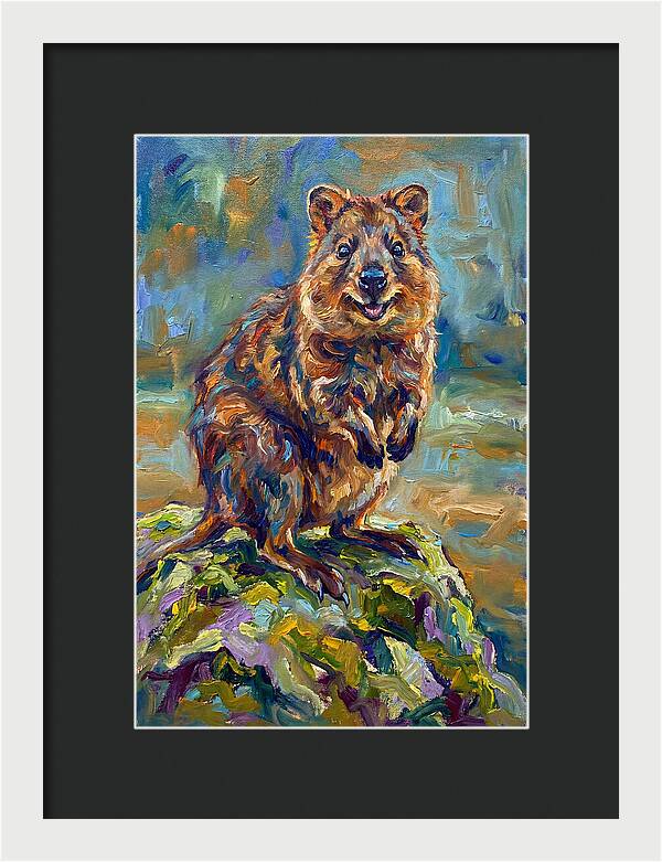 Quokka In Expressionist Style