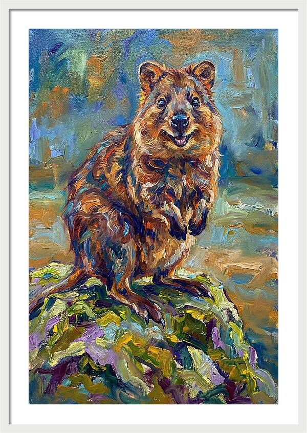 Quokka In Expressionist Style