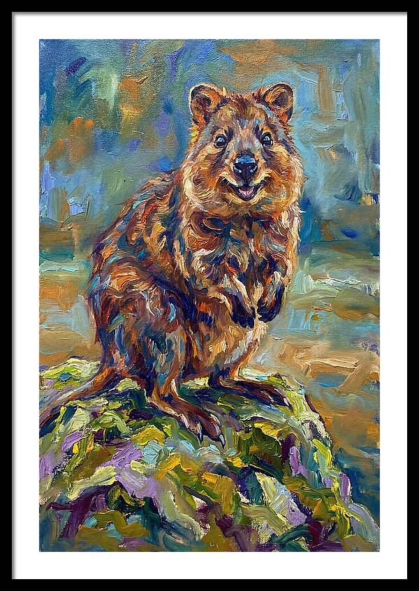 Quokka In Expressionist Style