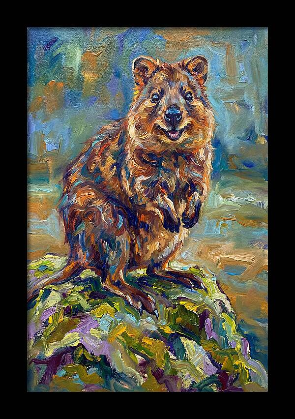 Quokka In Expressionist Style
