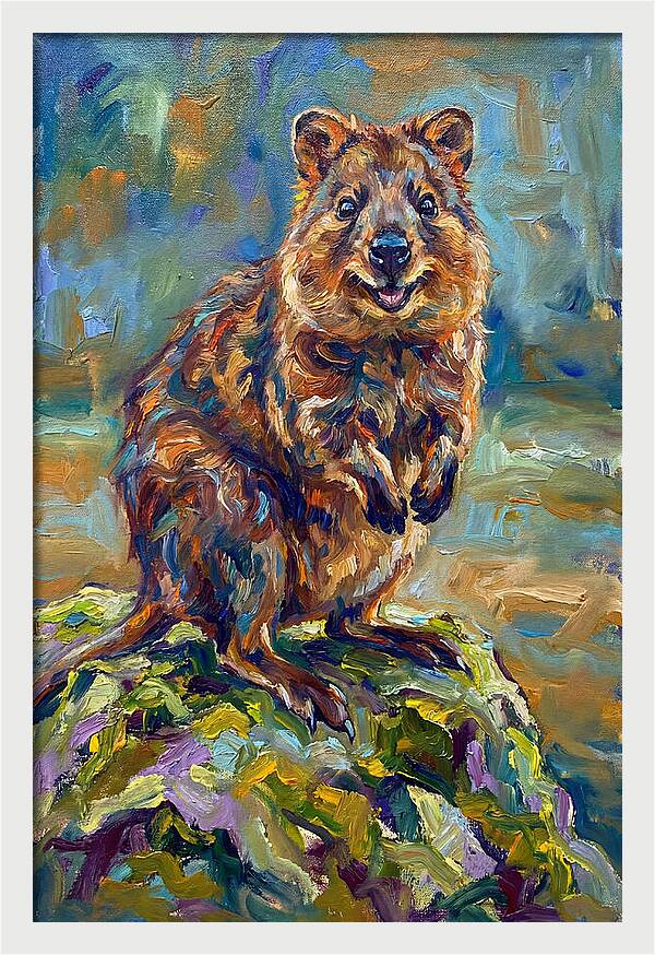 Quokka In Expressionist Style