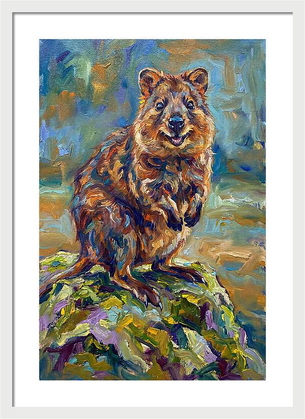 Quokka In Expressionist Style