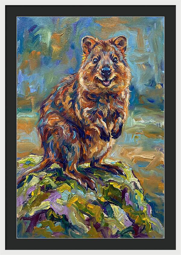 Quokka In Expressionist Style