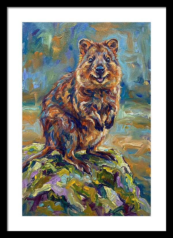 Quokka In Expressionist Style