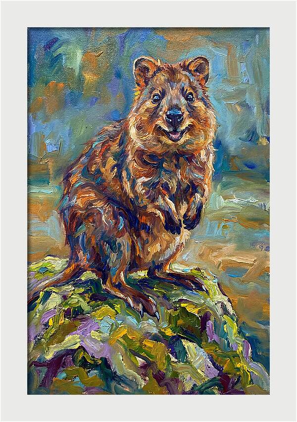 Quokka In Expressionist Style
