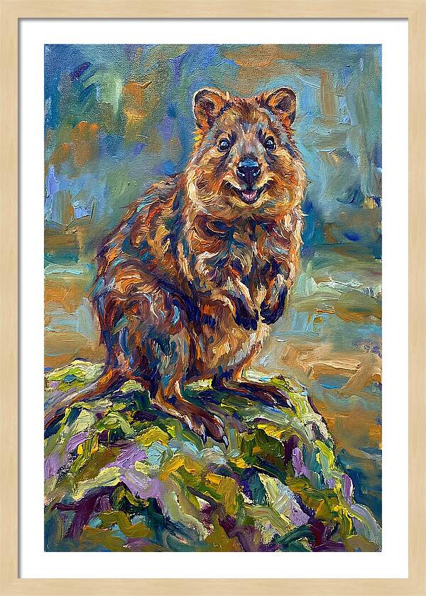 Quokka In Expressionist Style
