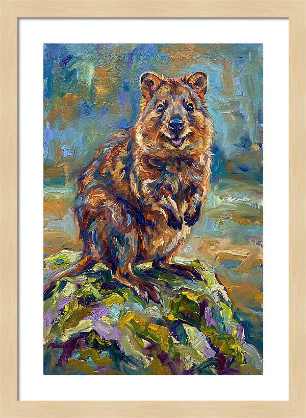 Quokka In Expressionist Style