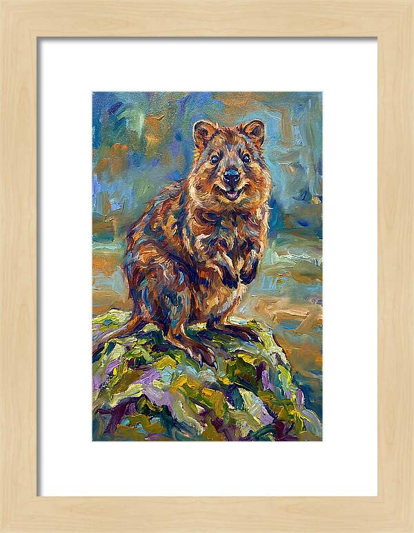 Quokka In Expressionist Style