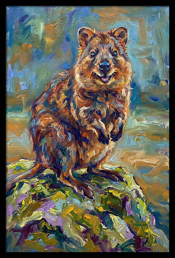 Quokka In Expressionist Style
