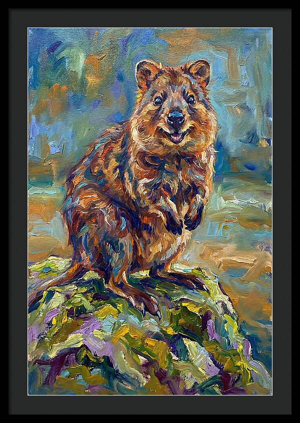Quokka In Expressionist Style