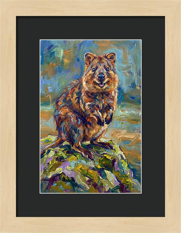 Quokka In Expressionist Style