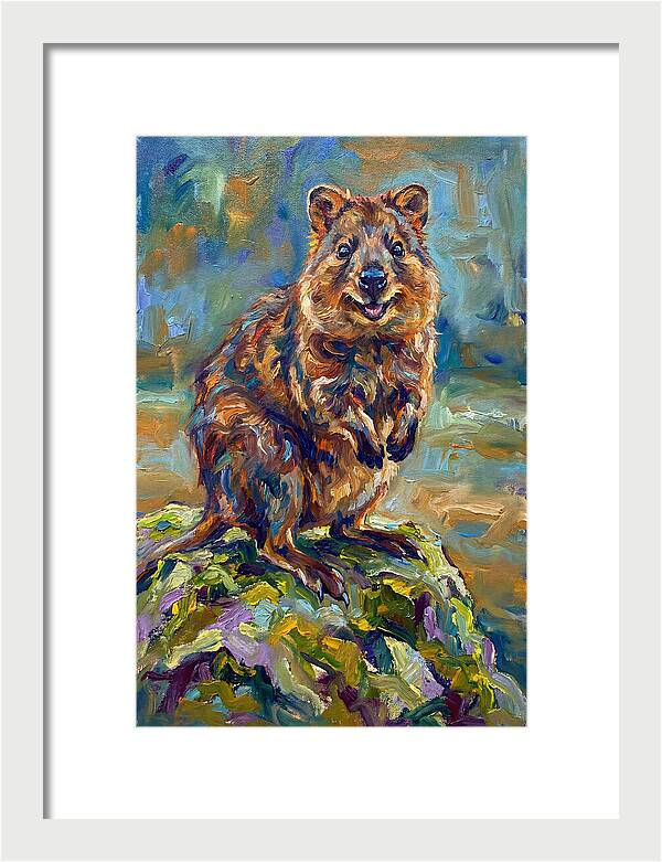 Quokka In Expressionist Style