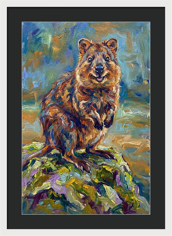 Quokka In Expressionist Style