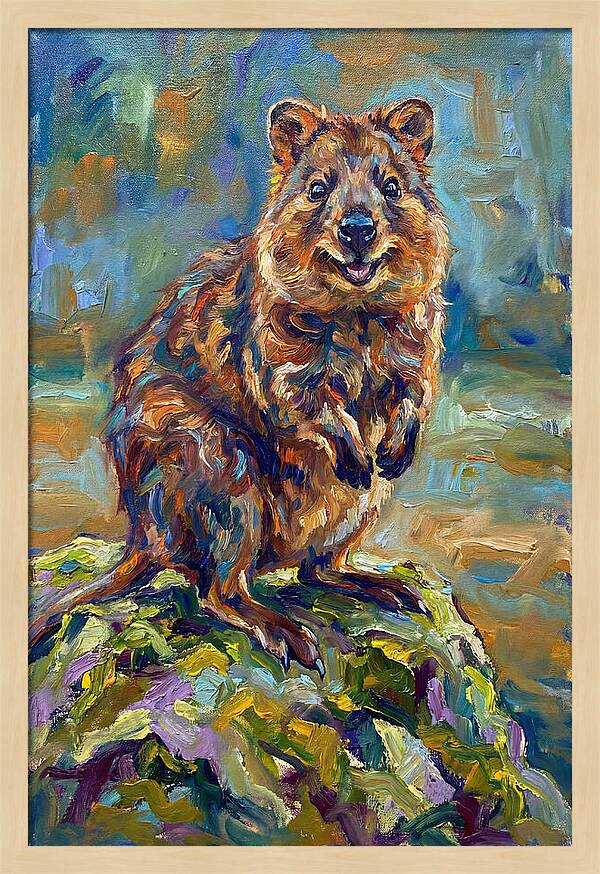 Quokka In Expressionist Style