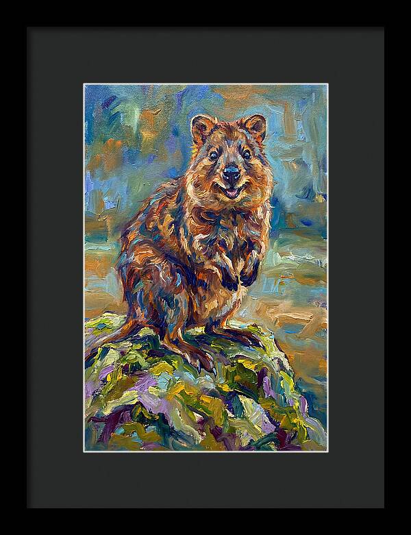 Quokka In Expressionist Style