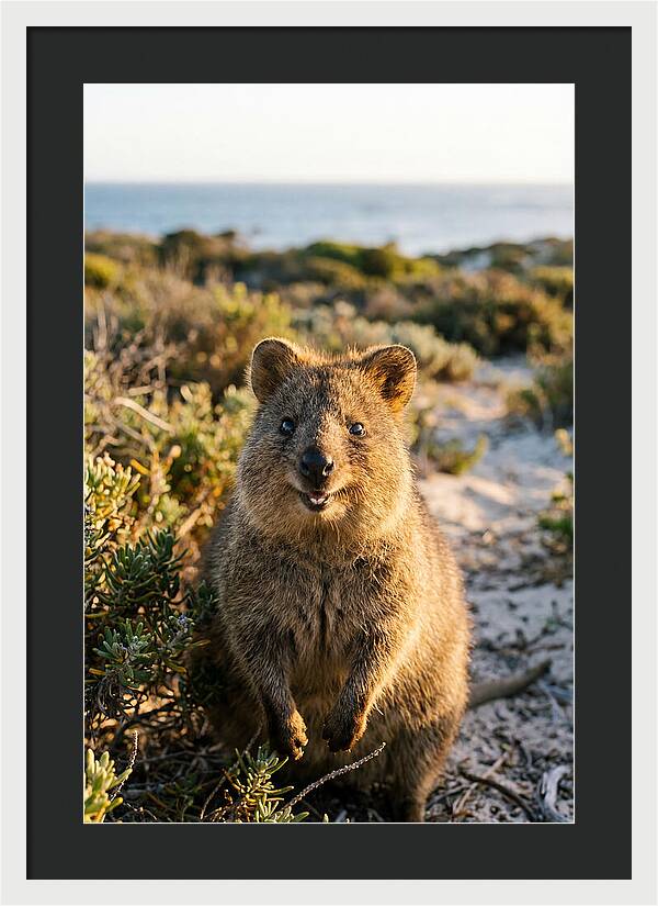 Quokka Smiling In Nature