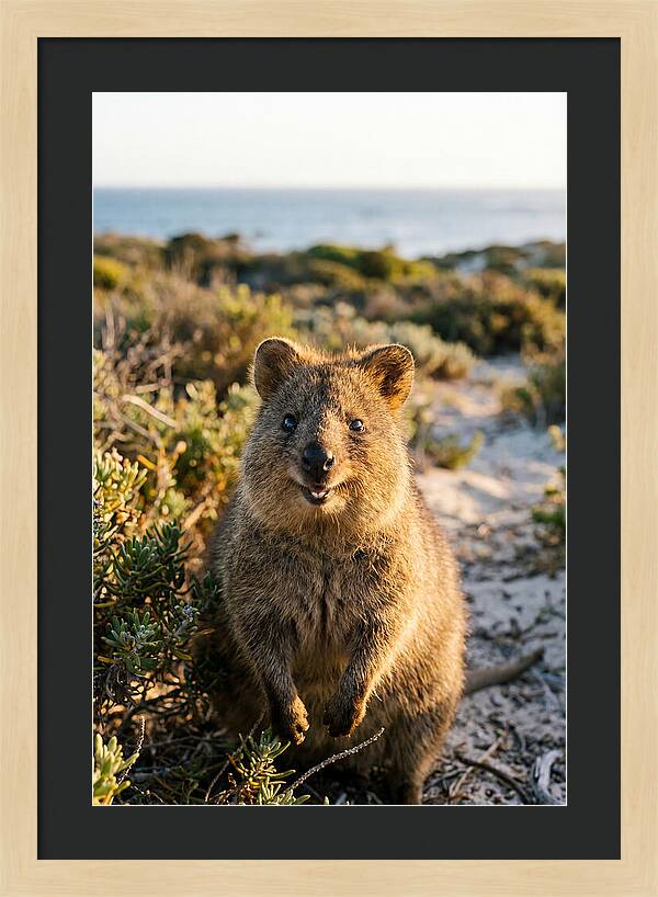 Quokka Smiling In Nature
