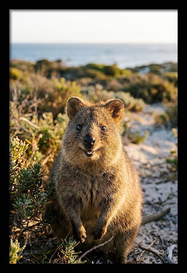 Quokka Smiling In Nature