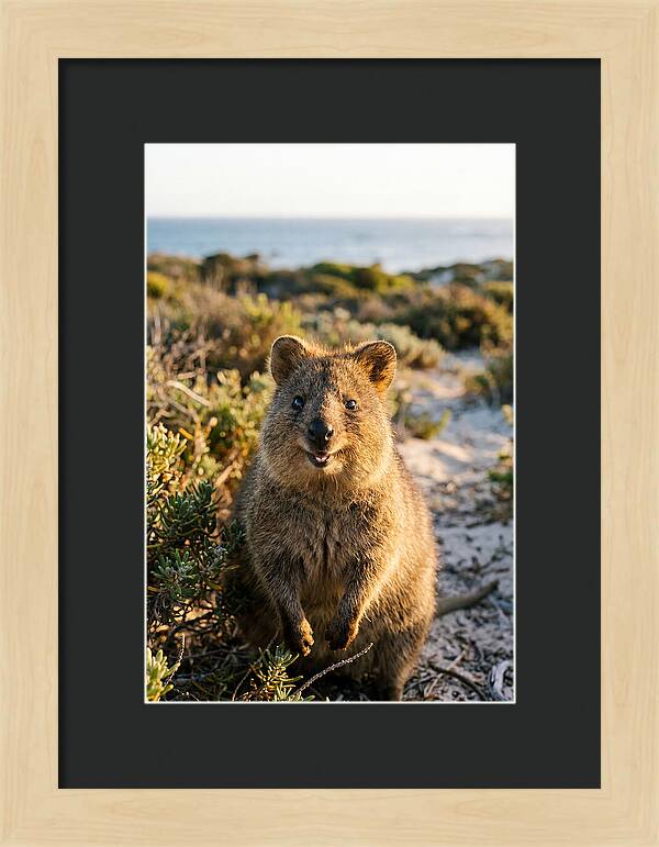 Quokka Smiling In Nature