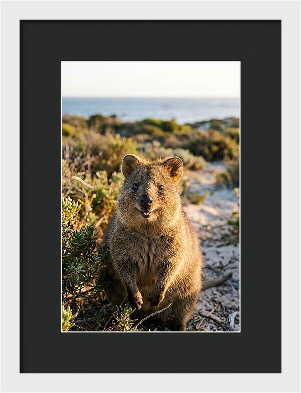 Quokka Smiling In Nature