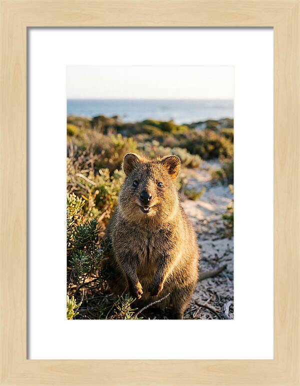 Quokka Smiling In Nature