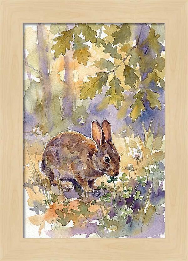 Rabbit Among Clover