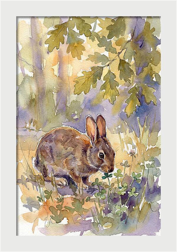 Rabbit Among Clover