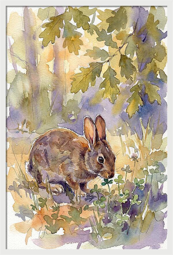 Rabbit Among Clover