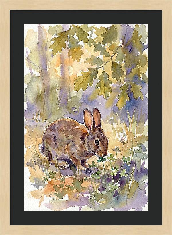 Rabbit Among Clover