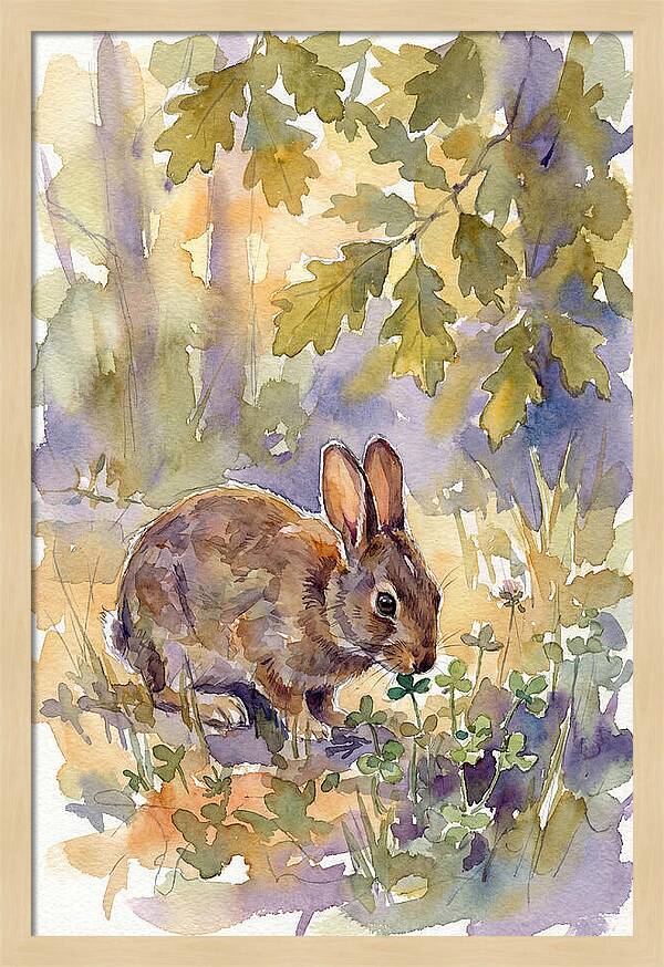 Rabbit Among Clover